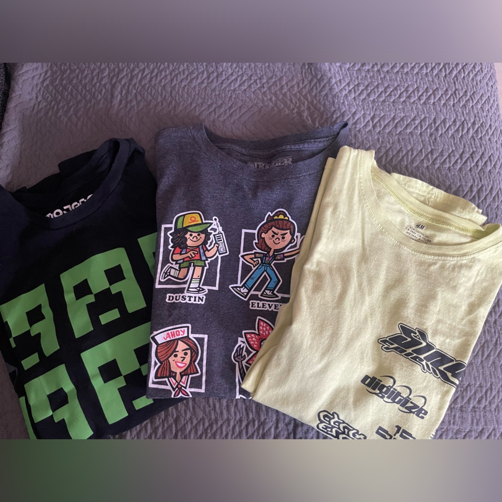 3 for one price Tshirt big kids 16/18